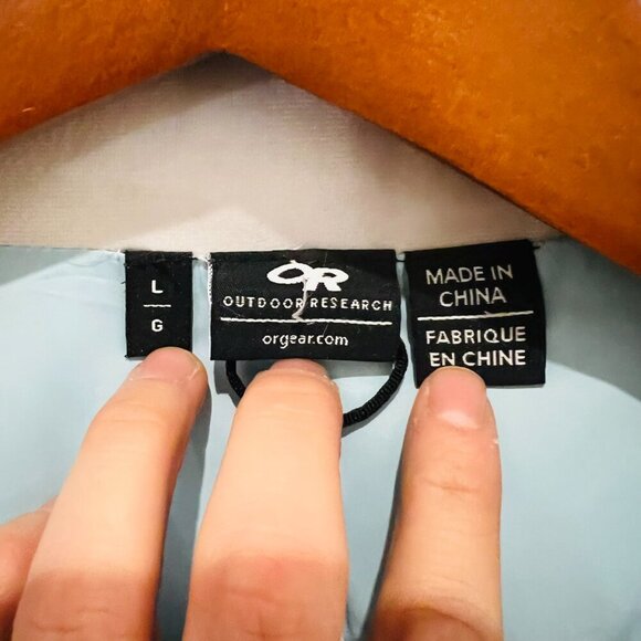 Outdoor Research Coldfront Down Jacket S Women's White 700 Fill Puffer Size L - Picture 6 of 16